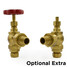 OE-T-MAN-038-AG-UB-R-ALT00 - Rufford Traditional Manual Angled Unlacquered Brass Radiator Valves with Sleeves OE-T-MAN-038-AG-UB-R-ALT00 - Rufford Traditional Manual Angled Unlacquered Brass Radiator Valves with Sleeves